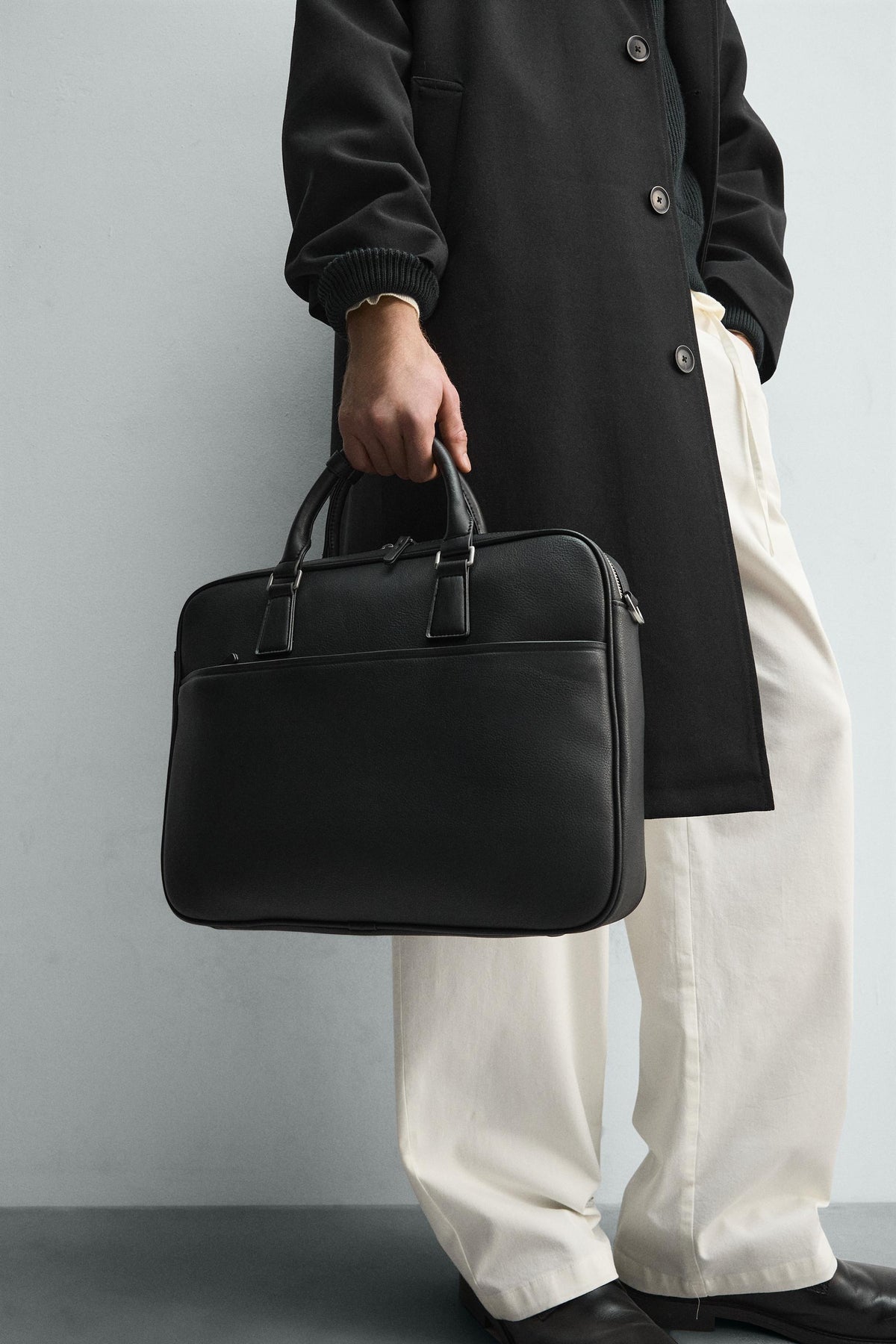 TEXTURED BRIEFCASE - Image 1