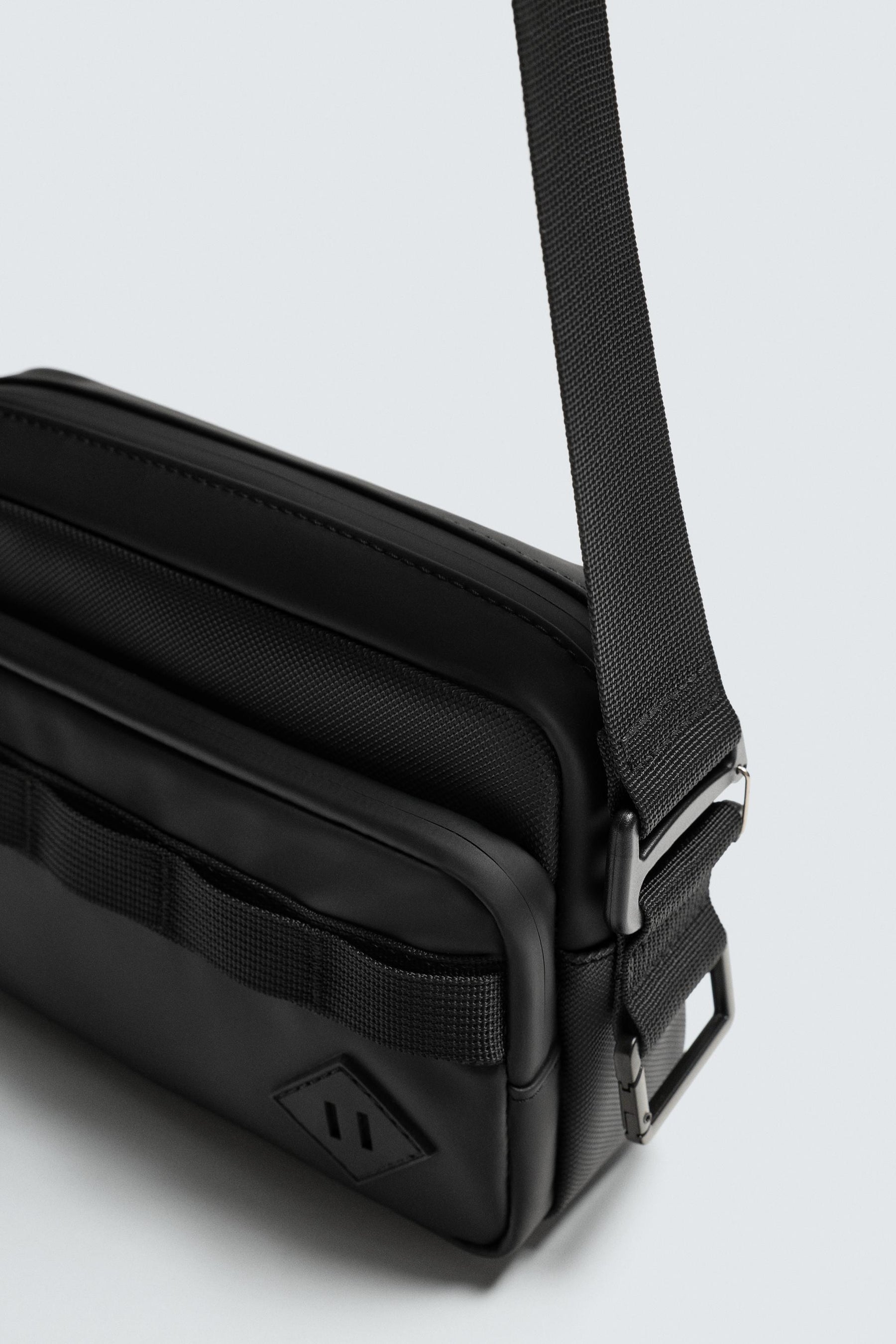 RUBBERISED CROSSBODY BAG - Image 5