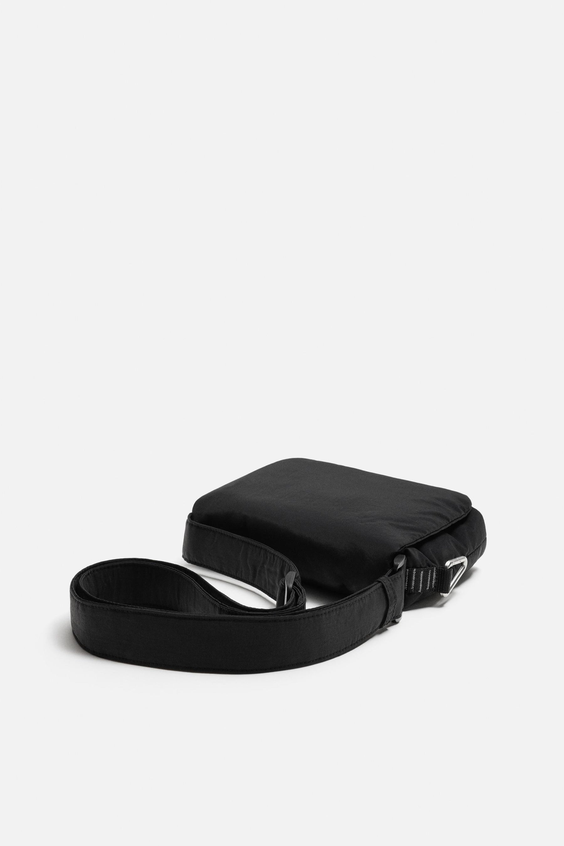 NYLON FLAP CROSSBODY BAG - Image 5