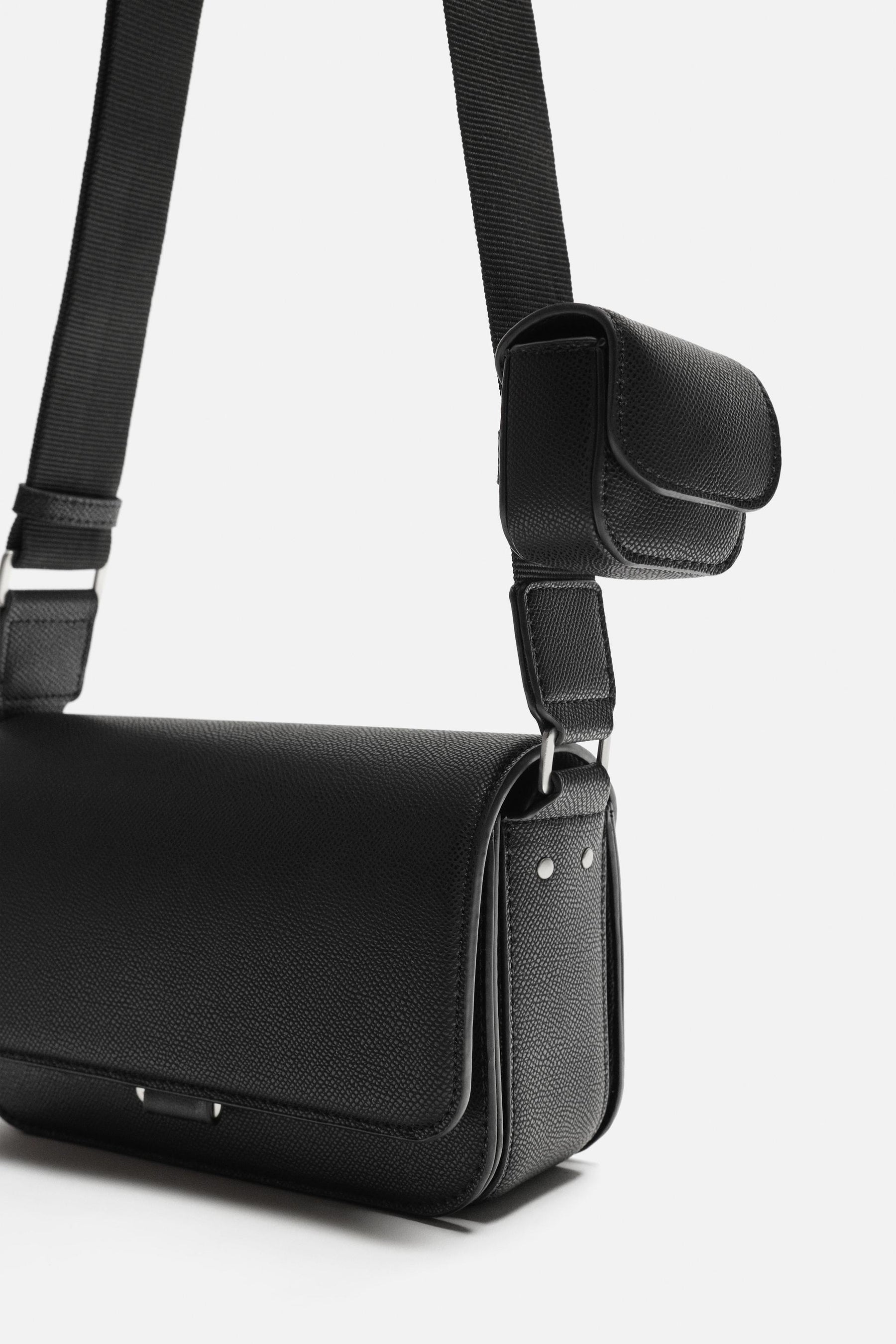 TEXTURED CROSSBODY BAG - Image 5