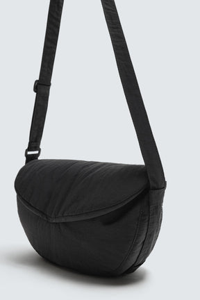 NYLON FLAP CROSSBODY BAG