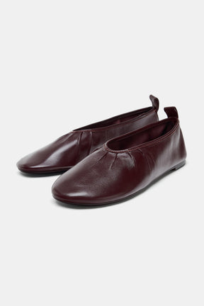 Leather Ballet Flats