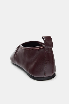 Leather Ballet Flats
