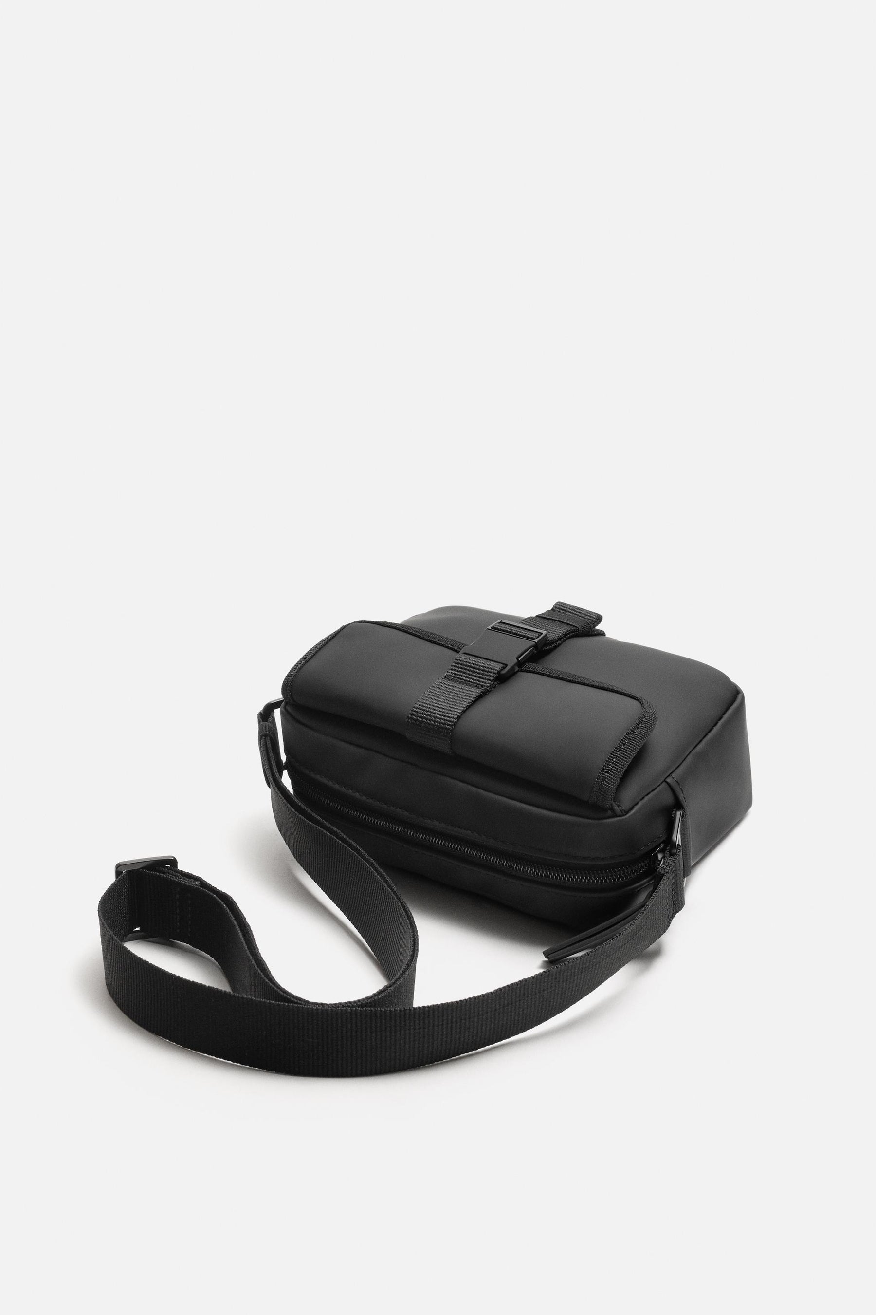RUBBERISED CROSSBODY BAG - Image 4