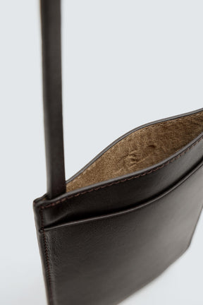 LEATHER CROSSBODY BAG