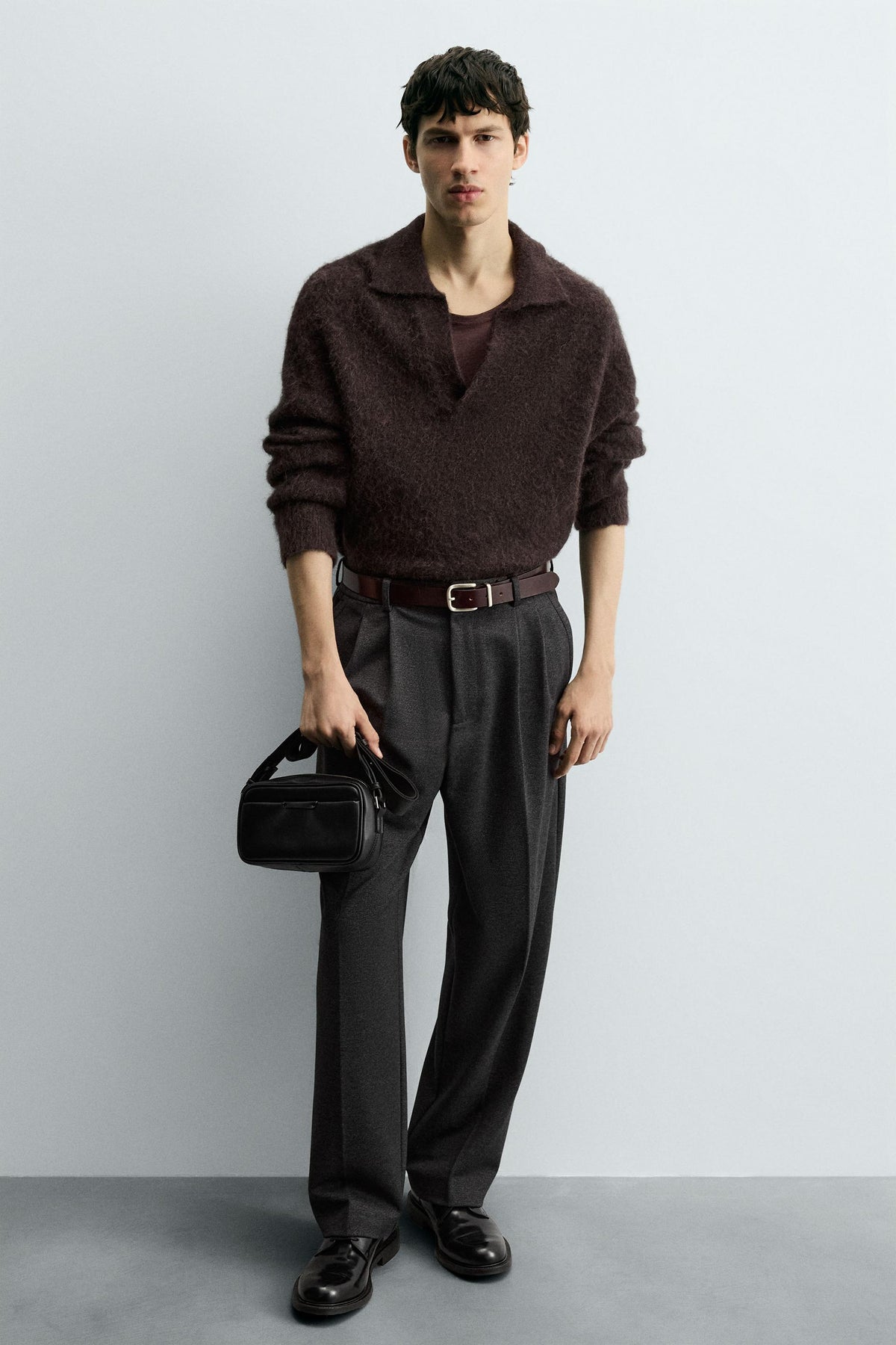 PLAIN CROSSBODY BAG - Image 2