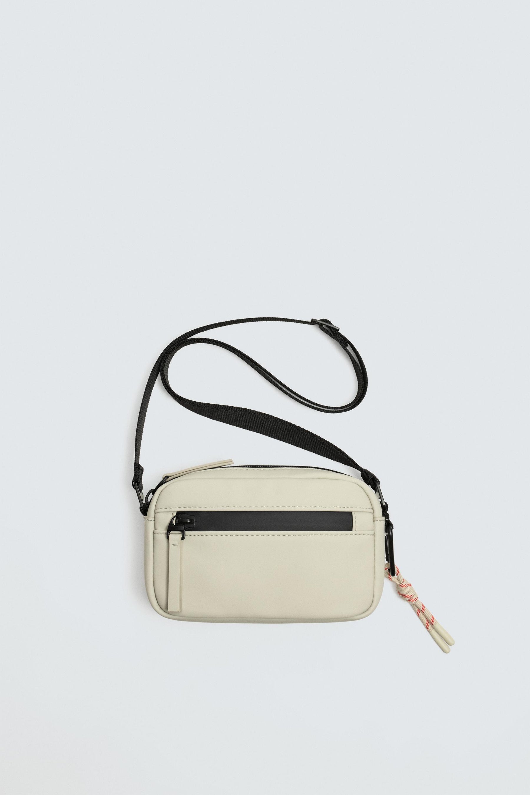 RUBBERISED CROSSBODY BAG - Image 3
