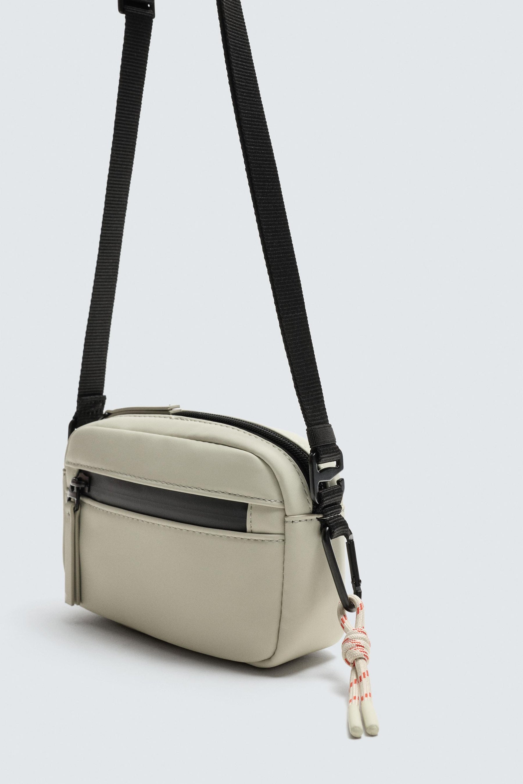 RUBBERISED CROSSBODY BAG - Image 5
