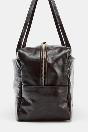 LEATHER BOWLING BAG