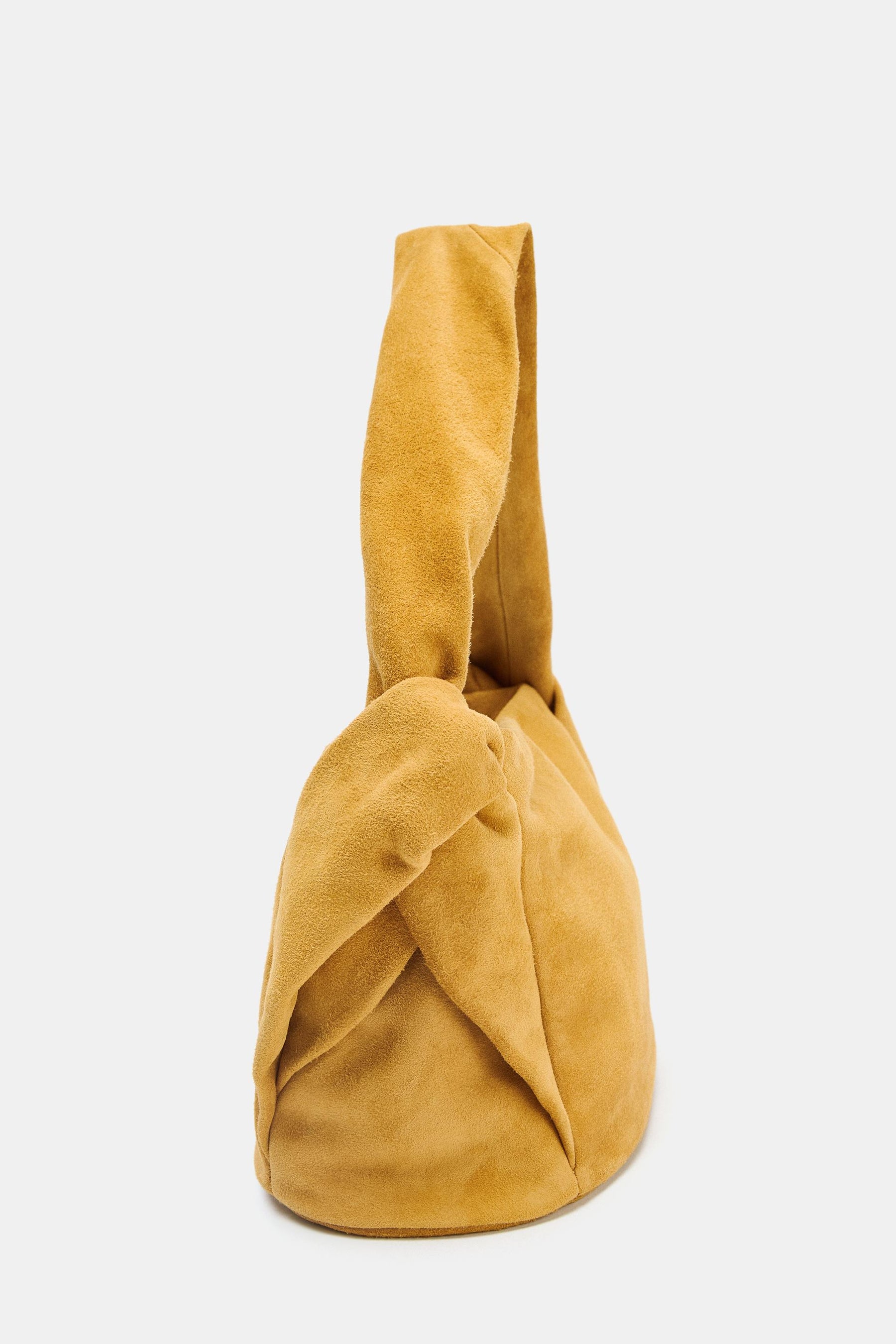 Suede Leather Crossbody