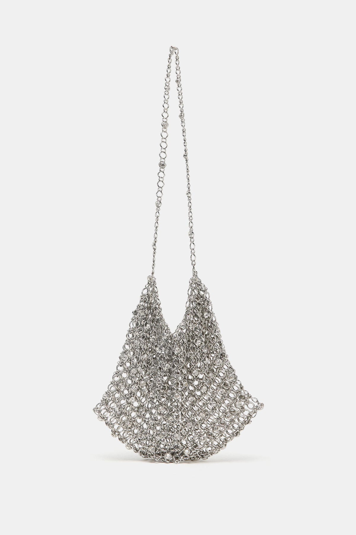 BEADED BUCKET BAG