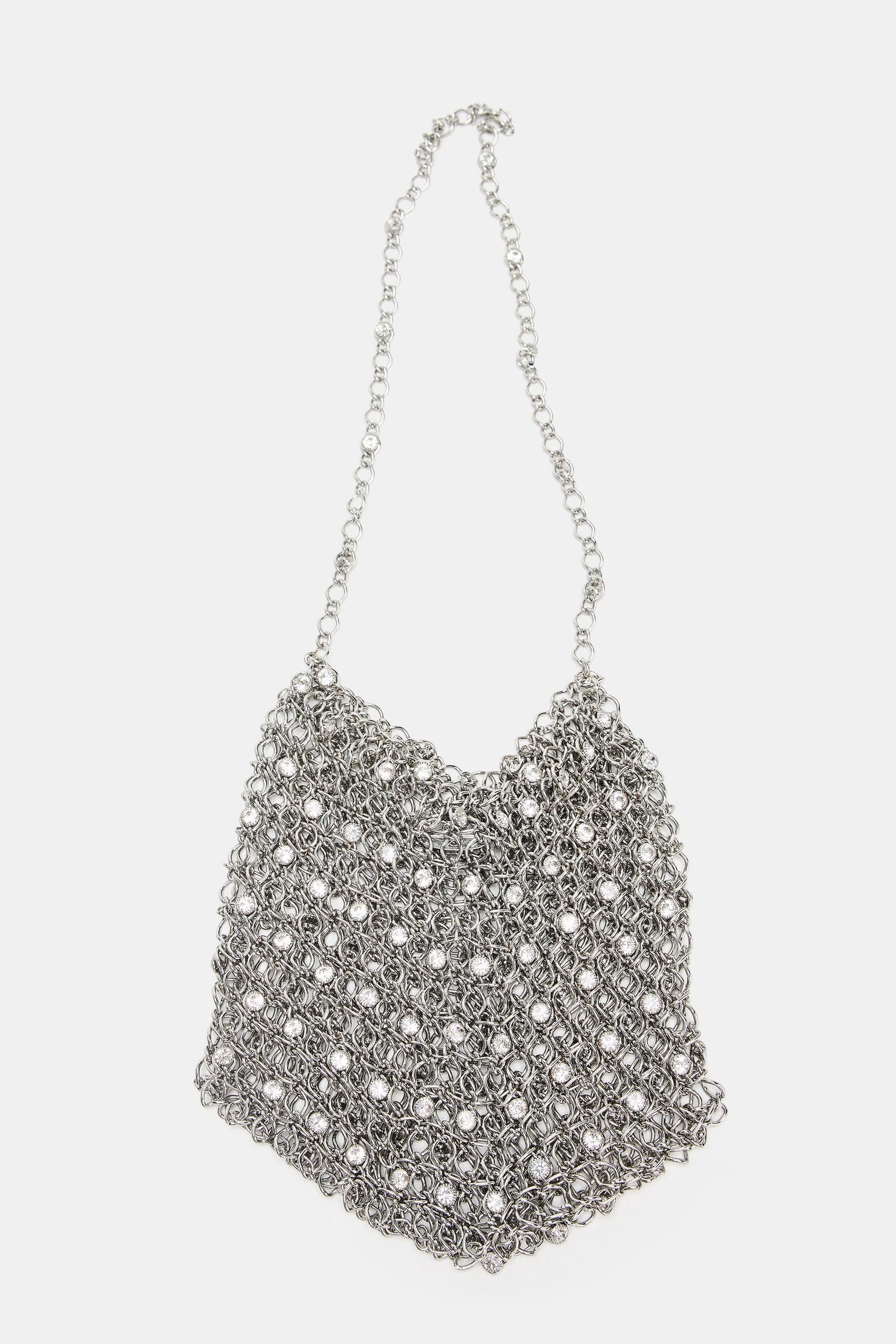 BEADED BUCKET BAG