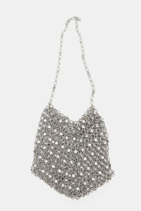 BEADED BUCKET BAG