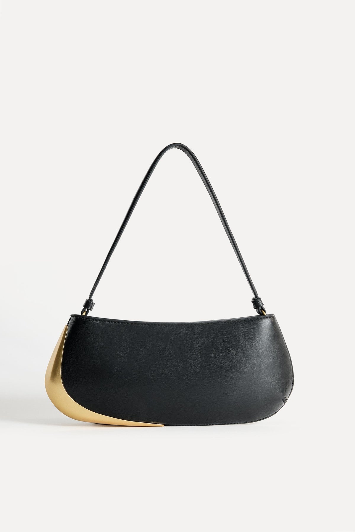 Shoulder Bag with Metal