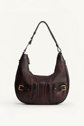 LEATHER SHOULDER BAG