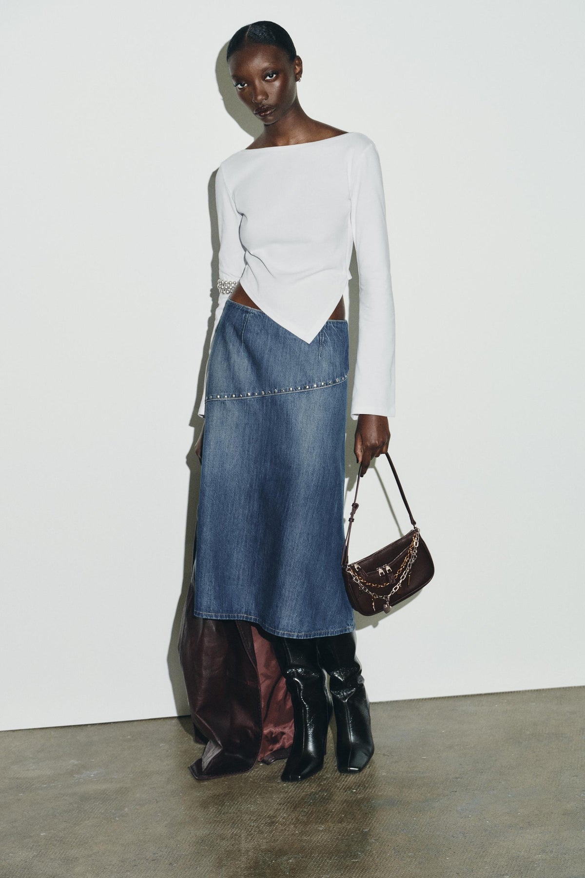 Crossbody Bag with Charm