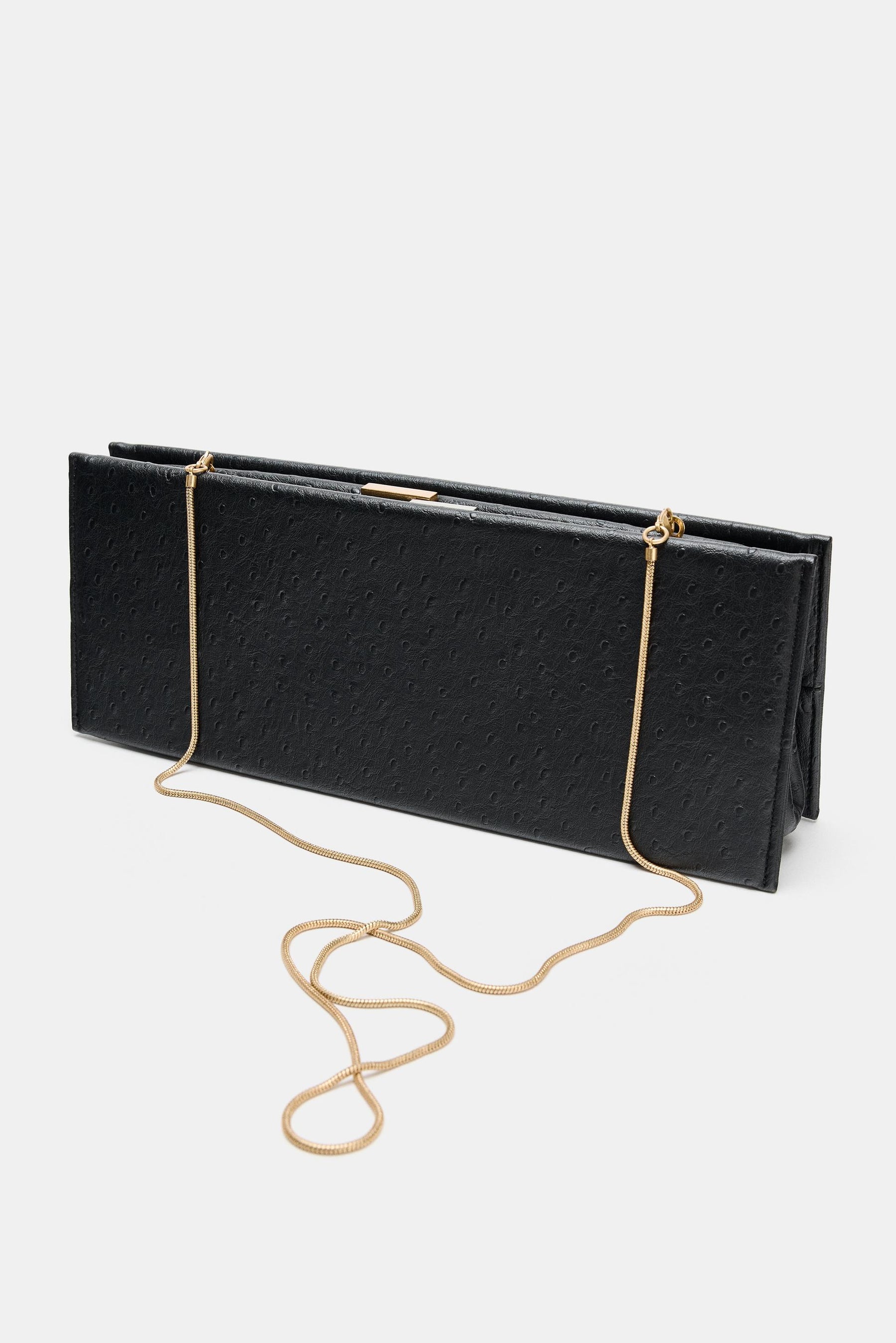 Embossed Clutch Bag