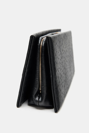 Embossed Clutch Bag