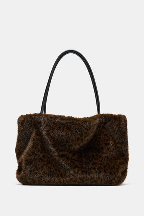 Faux Fur Tote
